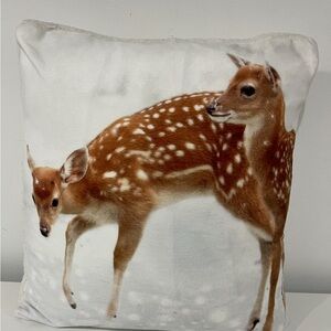 Deer Pillow 16”x16”